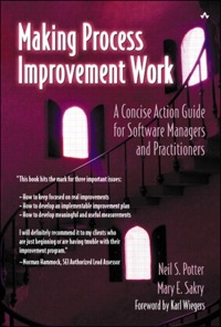 Imagen de portada: Making Process Improvement Work 1st edition 9780201775778