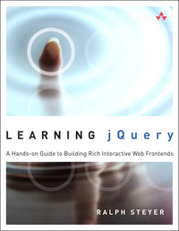 Cover image: Learning jQuery 1st edition 9780321815262