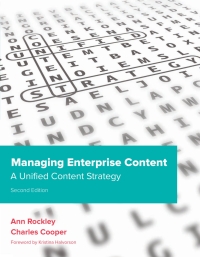 Titelbild: Managing Enterprise Content 2nd edition 9780132931632