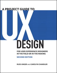 Cover image: Project Guide to UX Design, A 2nd edition 9780321815385