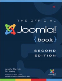 Imagen de portada: Official Joomla! Book, The 2nd edition 9780321821546