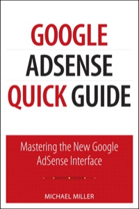 Omslagafbeelding: Google AdSense Quick Guide 1st edition 9780132984430