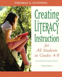 Cover image: Creating Literacy Instruction for All Students in Grades 4 to 8 3rd edition 9780132317443