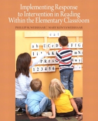 Titelbild: Implementing Response to Intervention in Reading Within the Elementary Classroom 1st edition 9780137022632