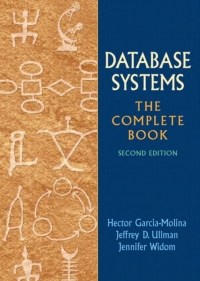 Cover image: Database Systems: The Complete Book 2nd edition 9780131873254