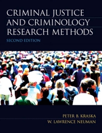 Cover image: Criminal Justice and Criminology Research Methods 2nd edition 9780135120088