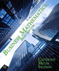 Cover image: Business Mathematics Brief 12th edition 9780132545877
