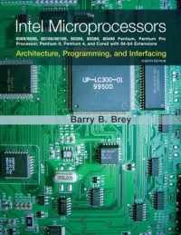 Cover image: The Intel Microprocessors 8th edition 9780135026458