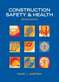 Cover image: Construction Safety & Health 2nd edition 9780132374699