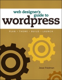 Imagen de portada: Web Designer's Guide to WordPress 1st edition 9780321832818