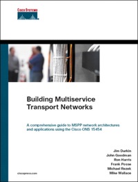 Omslagafbeelding: Building Multiservice Transport Networks 1st edition 9781587052200