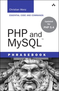Imagen de portada: PHP and MySQL Phrasebook 1st edition 9780321834638