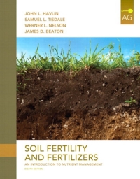 Cover image: Soil Fertility and Fertilizers 8th edition 9780135033739