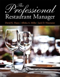 Cover image: The Professional Restaurant Manager 1st edition 9780132739924
