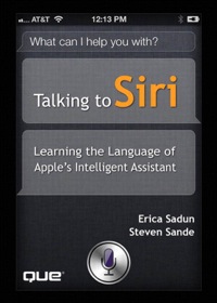 صورة الغلاف: Talking to Siri 1st edition 9780789749734