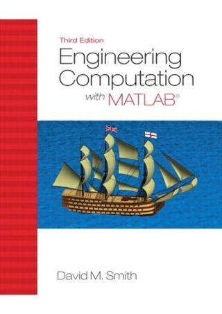 Cover image: Engineering Computation with MATLAB 3rd edition 9780132568708