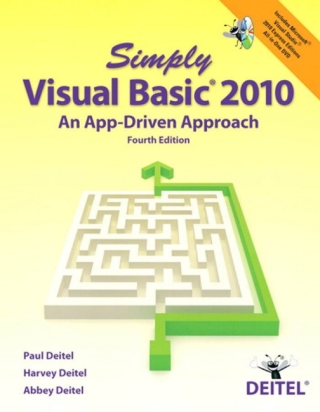 Cover image: Simply Visual Basic 2010 4th edition 9780132990608