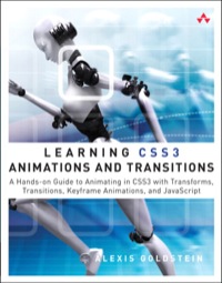 Cover image: Learning CSS3 Animations and Transitions 1st edition 9780321839602