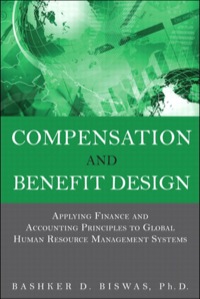 Imagen de portada: Compensation and Benefit Design 1st edition 9780133064780