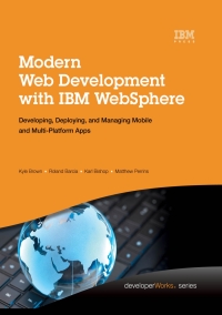 表紙画像: Modern Web Development with IBM WebSphere 1st edition 9780133067033