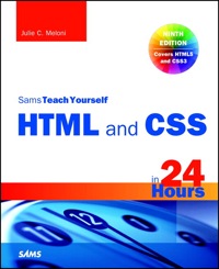 Imagen de portada: HTML and CSS in 24 Hours, Sams Teach Yourself 9th edition 9780672336140