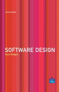 Cover image: Software Design 2nd edition 9780133072587