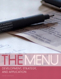 Cover image: The Menu: Development, Strategy, and Application 1st edition 9780135078662