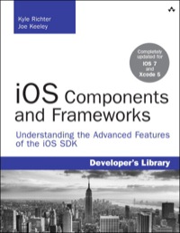 Omslagafbeelding: iOS Components and Frameworks 1st edition 9780133086881
