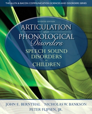 Cover image: Articulation and Phonological Disorders 7th edition 9780132612630