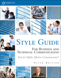 Imagen de portada: FranklinCovey Style Guide 5th edition 9780133090390