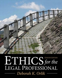 Cover image: Ethics for the Legal Professional 8th edition 9780133109290