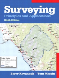 表紙画像: Surveying: Principles and Applications 9th edition 9780137009404