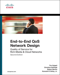 Cover image: End-to-End QoS Network Design 2nd edition 9781587143694