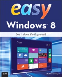 Cover image: Easy Windows 8 1st edition 9780789750136