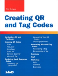 Omslagafbeelding: Creating QR and Tag Codes 1st edition 9780133118346