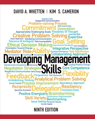 Cover image: Developing Management Skills 9th edition 9780133127478