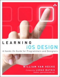 Imagen de portada: Learning iOS Design 1st edition 9780321887498