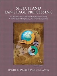 Cover image: Speech and Language Processing 2nd edition 9780131873216