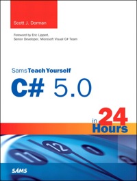 Imagen de portada: Sams Teach Yourself C# 5.0 in 24 Hours 1st edition 9780672336843