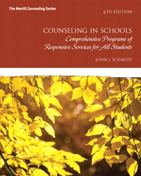 Cover image: Counseling in Schools 6th edition 9780132851718