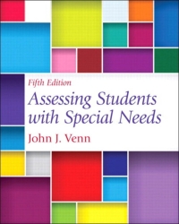 Cover image: Assessing Students with Special Needs 5th edition 9780132852364