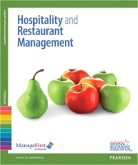 Cover image: ManageFirst: Hospitality and Restaurant Management 2nd edition 9780132116138