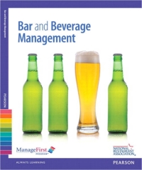 Cover image: ManageFirst: Bar and Beverage Management 2nd edition 9780132725736