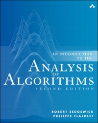 Immagine di copertina: Introduction to the Analysis of Algorithms, An 2nd edition 9780321905758