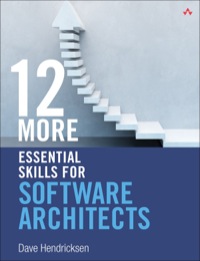 Imagen de portada: 12 More Essential Skills for Software Architects 1st edition 9780321909473