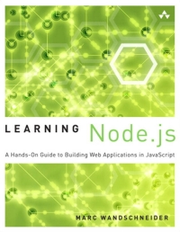 Cover image: Learning Node.js 1st edition 9780321910578