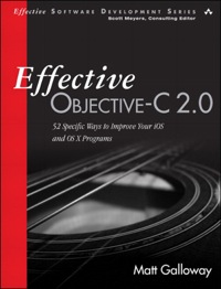 Imagen de portada: Effective Objective-C 2.0 1st edition 9780321917010