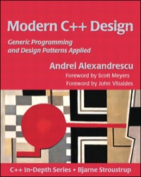 Imagen de portada: Modern C++ Design 1st edition 9780201704310