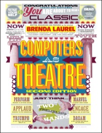 Cover image: Computers as Theatre 2nd edition 9780321918628
