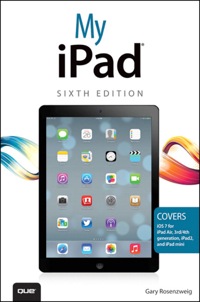 Imagen de portada: My iPad (covers iOS 7 on iPad Air, iPad 3rd/4th generation, iPad2, and iPad mini) 6th edition 9780789751027